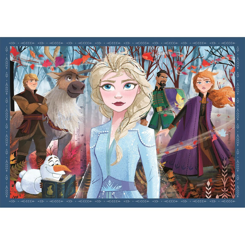 Disney Frozen Echoes Puzzle 4 σε 1 Clementoni 5893453
