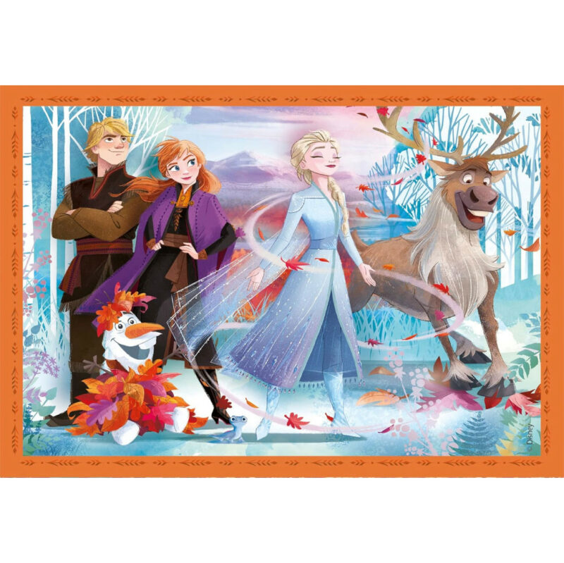 Disney Frozen Echoes Puzzle 4 σε 1 Clementoni 5893455