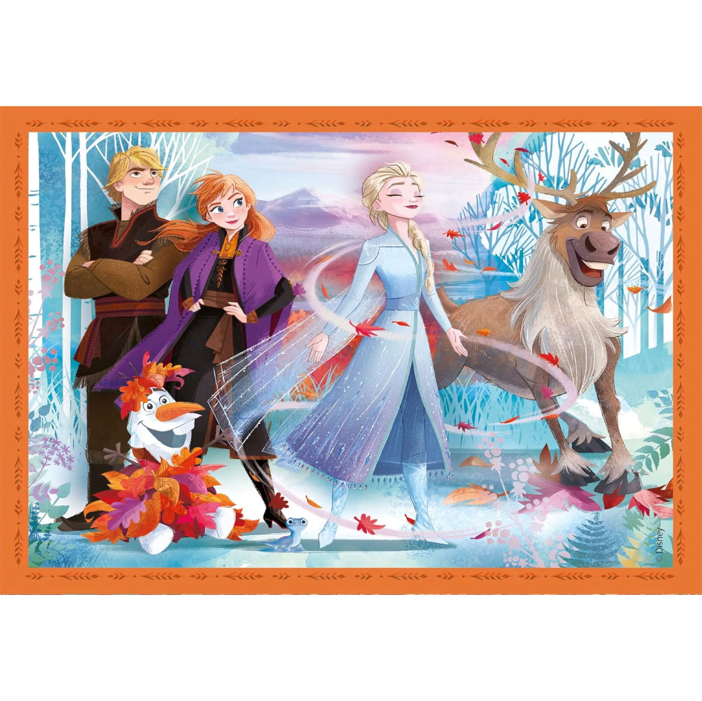Disney Frozen Echoes Puzzle 4 σε 1 Clementoni