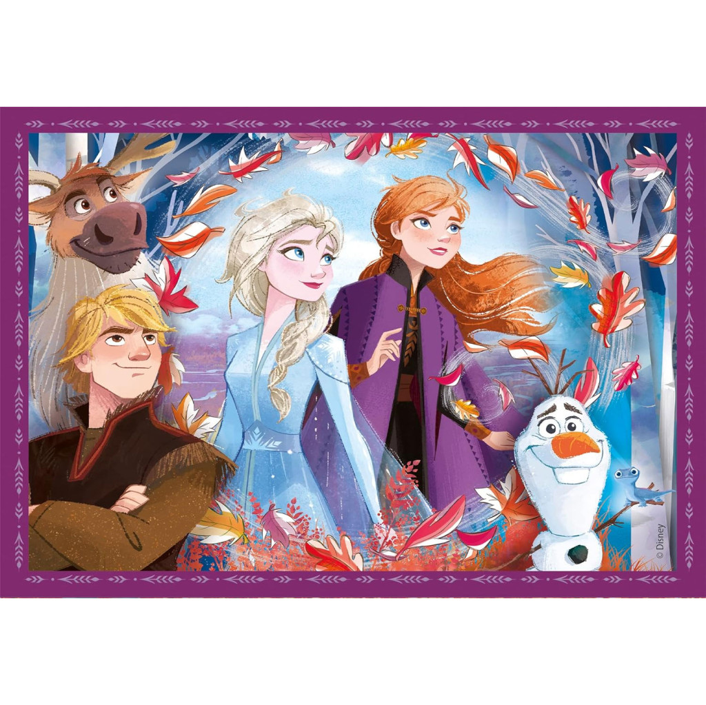 Disney Frozen Echoes Παζλ 4 σε 1 Clementoni - Image 5