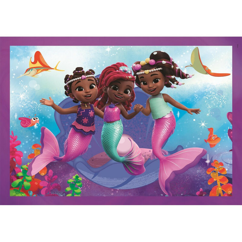 Disney Princess Junior Ariel Puzzle 4 σε 1 Clementoni 5883385