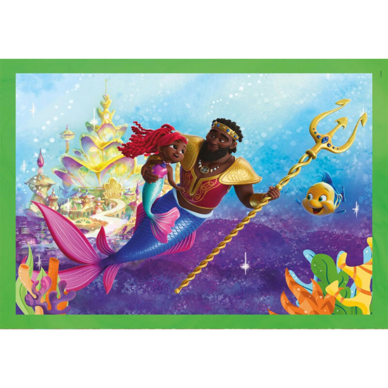 Disney Princess Junior Ariel Puzzle 4 σε 1 Clementoni 5883386
