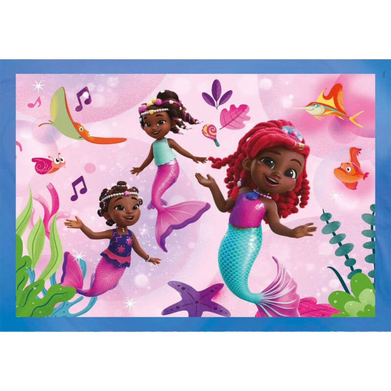 Disney Princess Junior Ariel Puzzle 4 σε 1 Clementoni 5883387