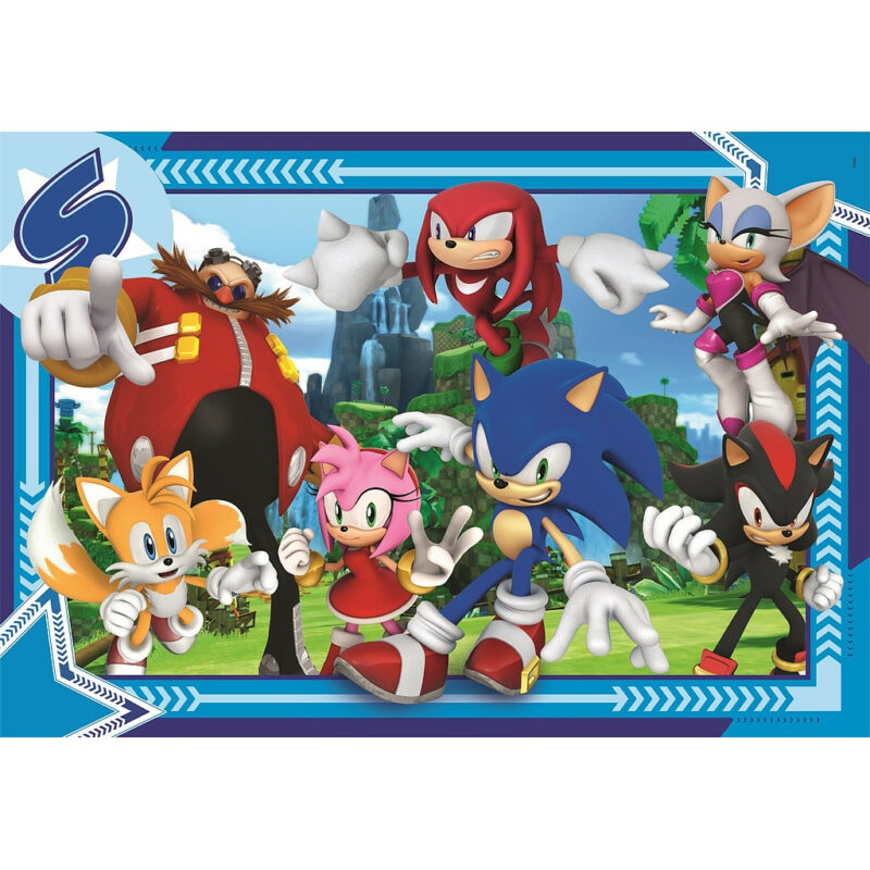 Sonic the Hedgehog Crew Παιδικό Puzzle 300 Τεμαχίων Clementoni 5883761