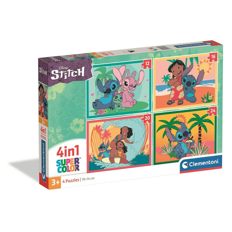 Disney Lilo and Stitch Puzzle 4 σε 1 Clementoni 5883438