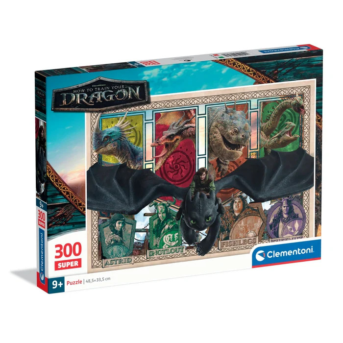 How To Train Your Dragon Mystic Skies Παιδικό Puzzle 300 Τεμαχίων Clementoni 5893545