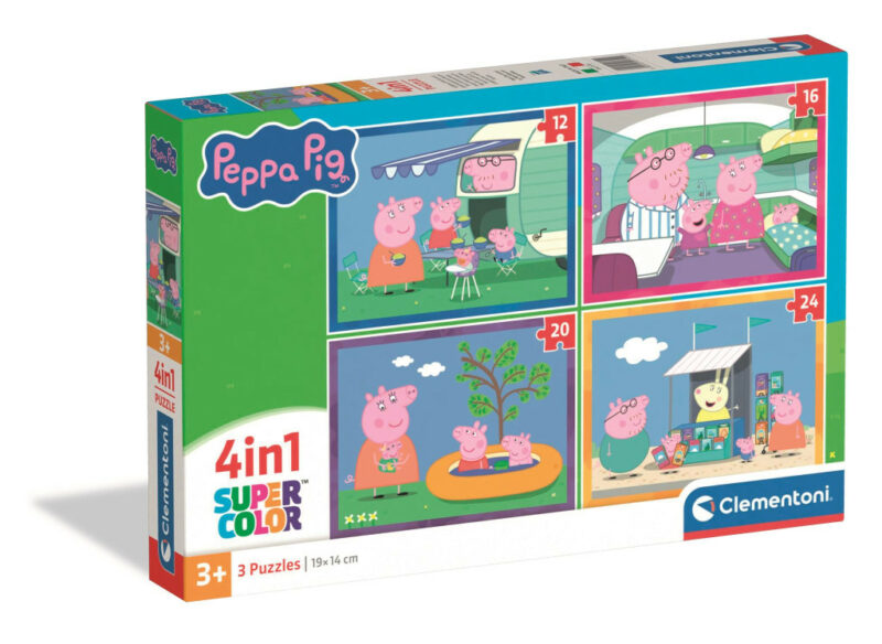 Peppa Pig Adventures Puzzle 4 σε 1 Clementoni 5894048