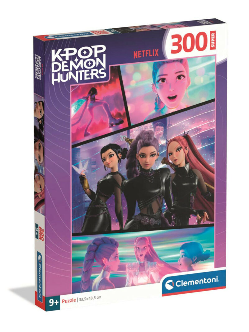 K-pop Demon Hunters Take Down Παιδικό Puzzle 300 Τεμαχίων Clementoni 5895783