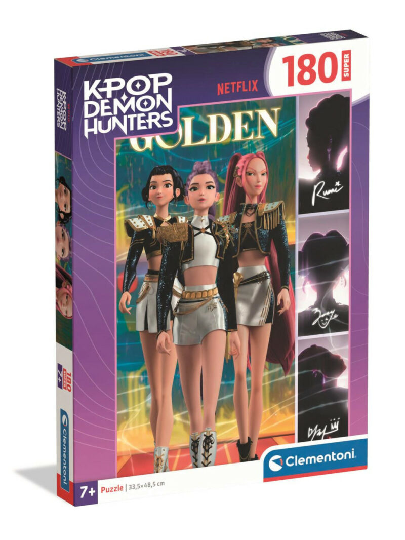 K-pop Demon Hunters Golden Παιδικό Puzzle 180 Τεμαχίων Clementoni 5895768