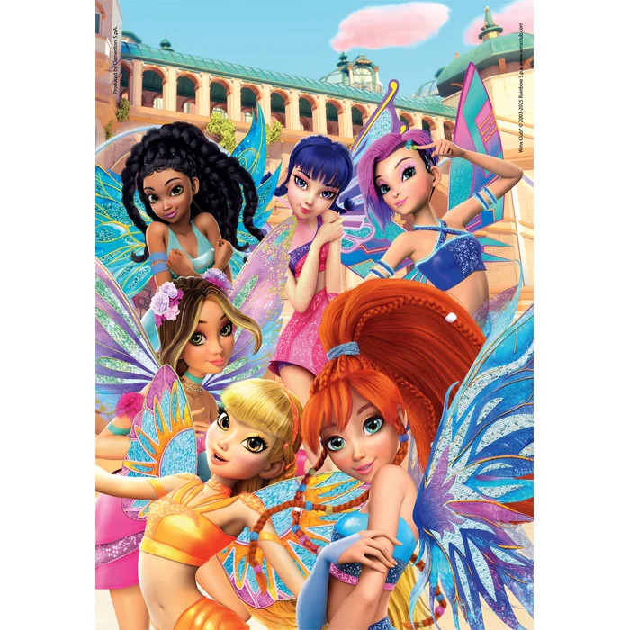 Winx Club Fairy Παιδικό Puzzle Μεγάλου Μεγέθους 104 Τεμαχίων Clementoni 5886955