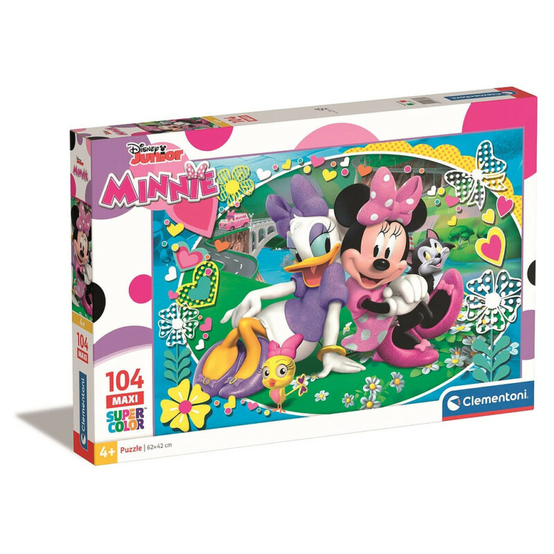 Disney Minnie Daisy Παιδικό Puzzle Μεγάλου Μεγέθους 104 Τεμαχίων Clementoni 5886112