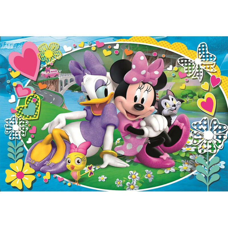 Disney Minnie Daisy Παιδικό Puzzle Μεγάλου Μεγέθους 104 Τεμαχίων Clementoni 5886113