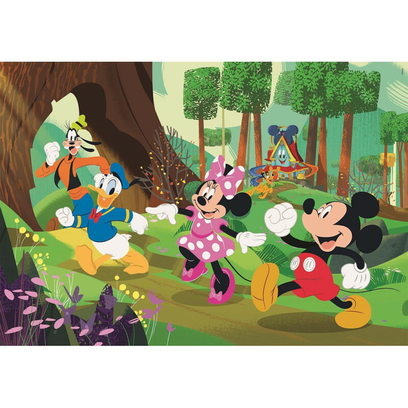 Disney Mickey Lush Forest Παιδικό Puzzle Μεγάλου Μεγέθους 104 Τεμαχίων Clementoni 5883484