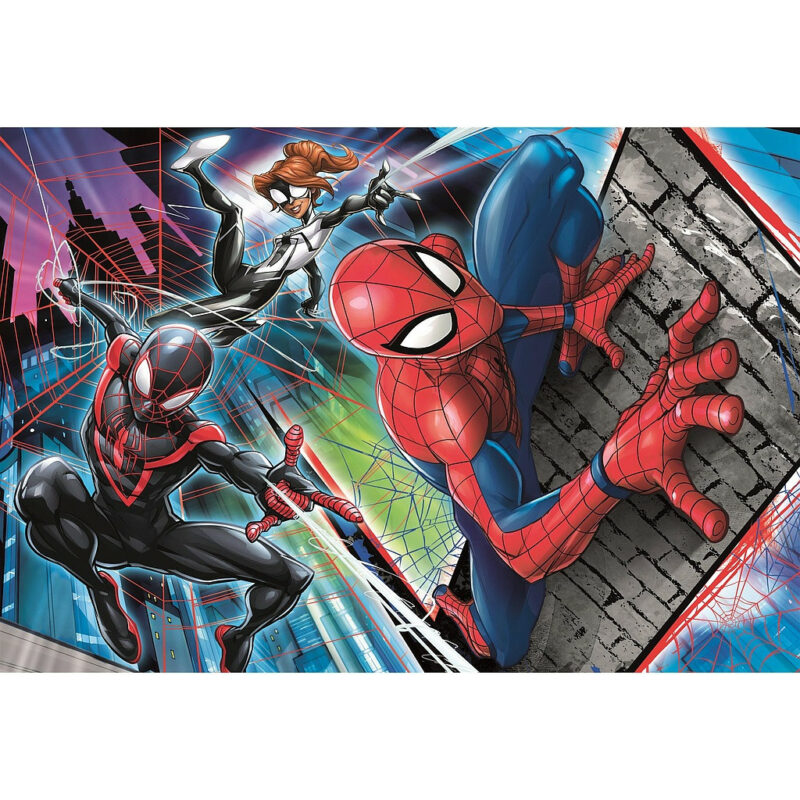 Spiderman Trio in Action Παιδικό Puzzle Μεγάλου Μεγέθους 24 Τεμαχίων Clementoni 5883734