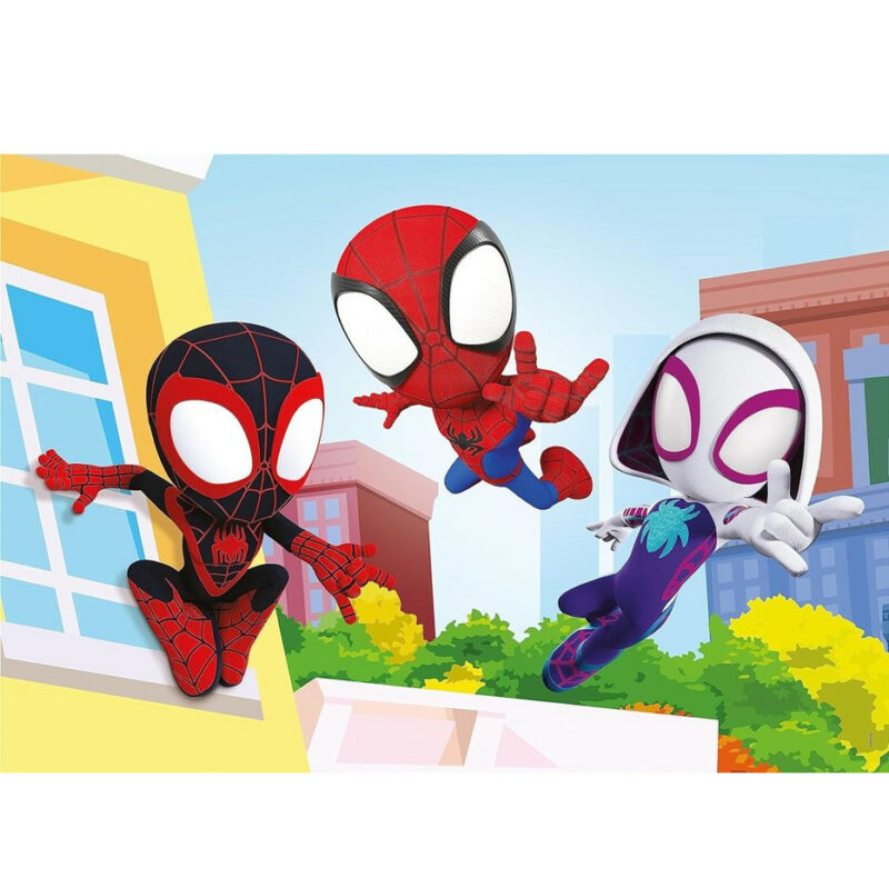 Spiderman Spidey Παιδικό Puzzle 2×20 Τεμαχίων Clementoni 5883708