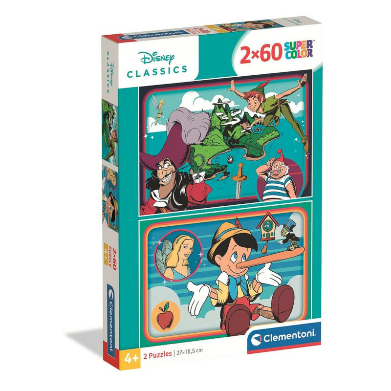 Disney Classics Παιδικό Puzzle 2×60 Τεμαχίων Clementoni 5893428
