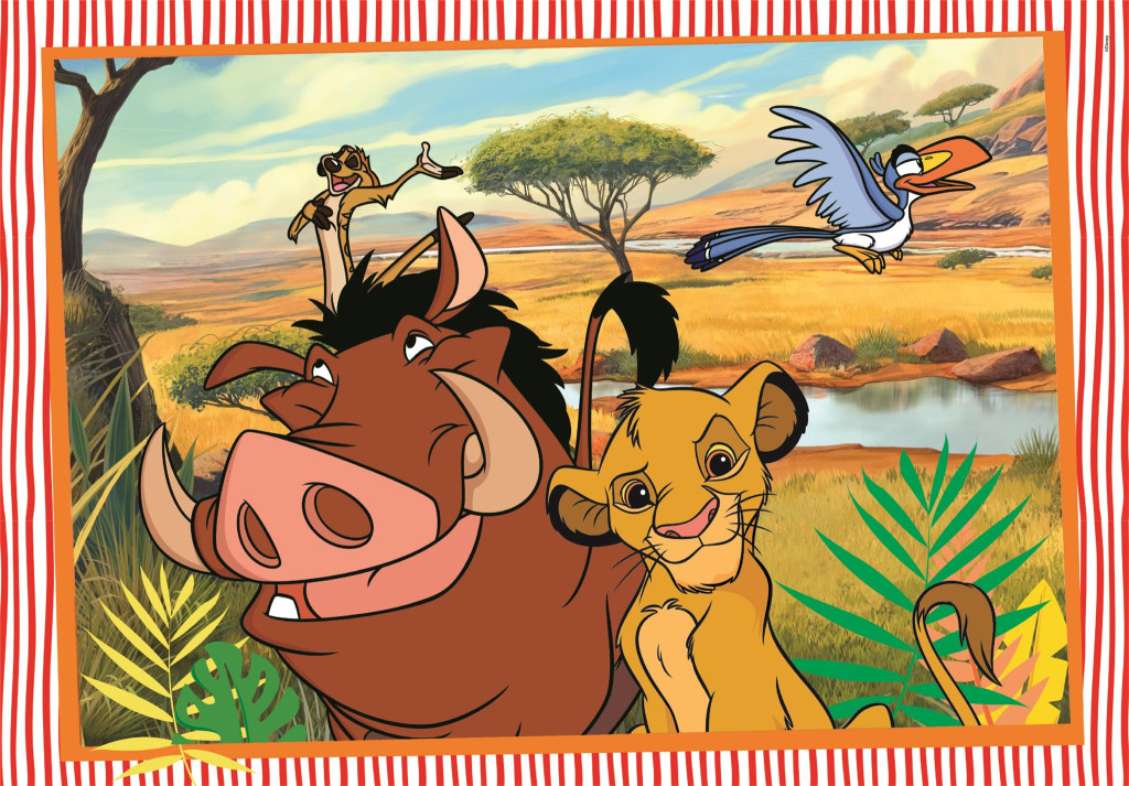 Disney Classics Funny Time Παιδικό Puzzle 2×20 Τεμαχίων Clementoni