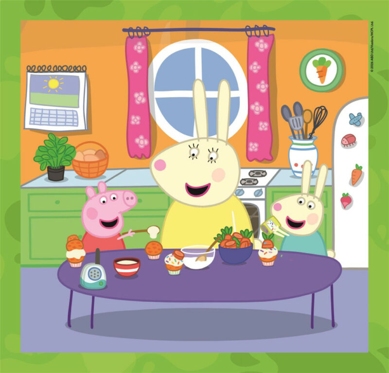 Peppa Pig Family Παιδικό Puzzle 3×48 Τεμαχίων Clementoni 5893898