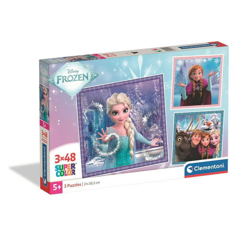 Disney Frozen Παιδικό Puzzle 3×48 Τεμαχίων Clementoni 5904419