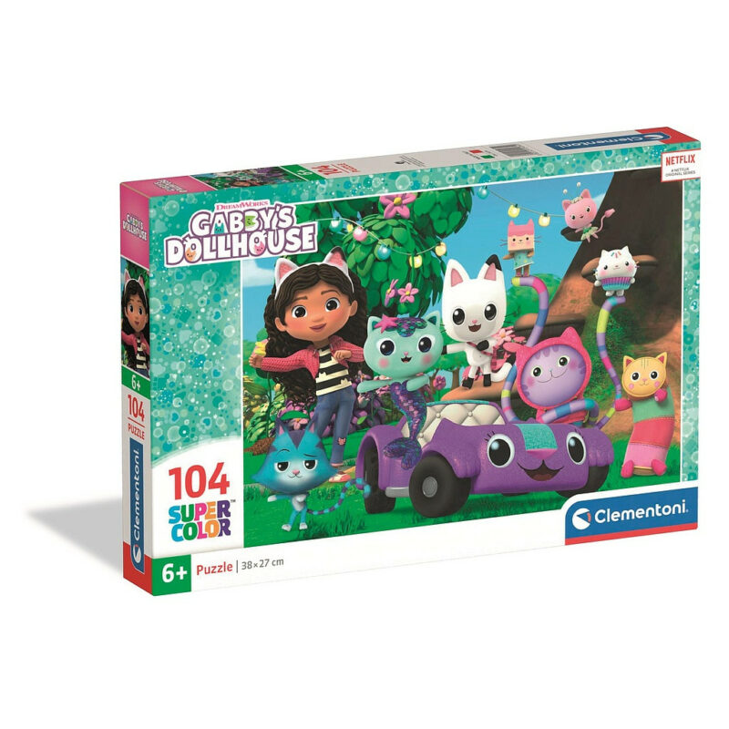 Gabby’s Dollhouse Παιδικό Puzzle 104 Τεμαχίων Clementoni 5893503