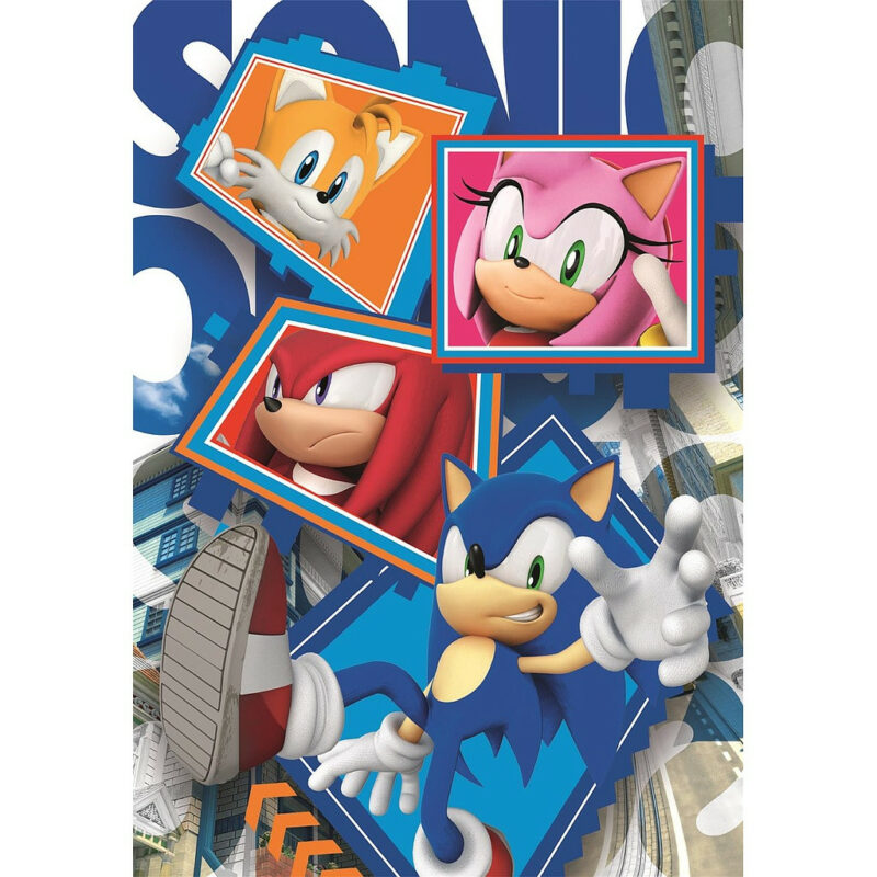 Sonic the Hedgehog Παιδικό Puzzle 104 Τεμαχίων Clementoni 5893653