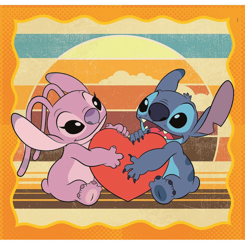 Disney Lilo and Stitch Παιδικό Puzzle 3×48 Τεμαχίων Clementoni 5895760