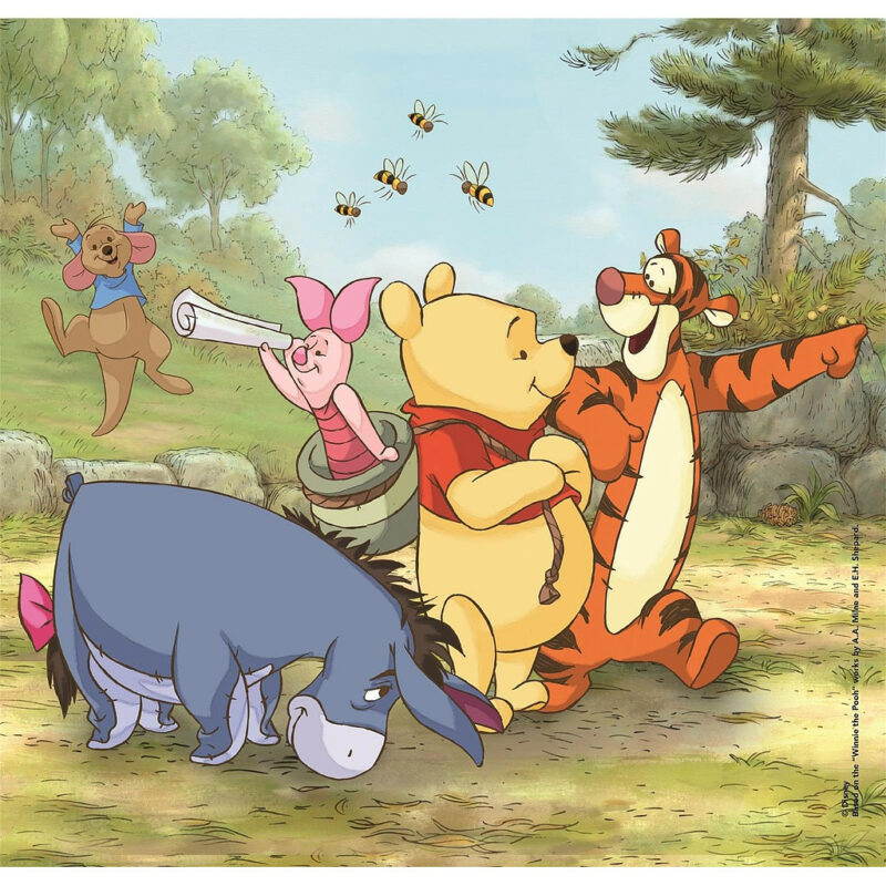 Disney Winnie the Pooh Παιδικό Puzzle 3×48 Τεμαχίων Clementoni 5883479