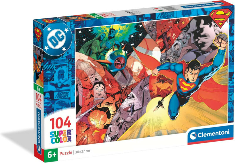 Superman Hope Rising Παιδικό Puzzle 104 Τεμαχίων Clementoni 5886945
