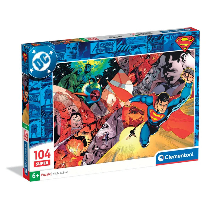 Superman Hope Rising Παιδικό Puzzle 104 Τεμαχίων Clementoni 5886948