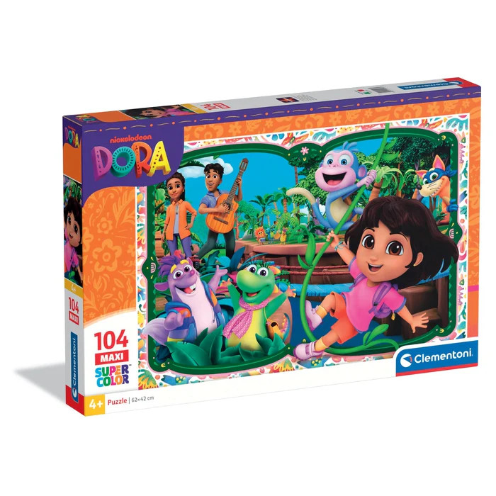 Dora the Explorer Forest Παιδικό Puzzle Μεγάλου Μεγέθους 104 Τεμαχίων Clementoni 5886891