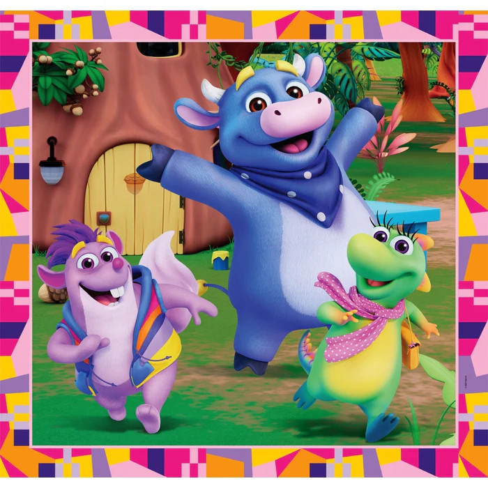 Dora the Explorer Jungle Quest Παιδικό Puzzle 3×48 Τεμαχίων Clementoni 5886900