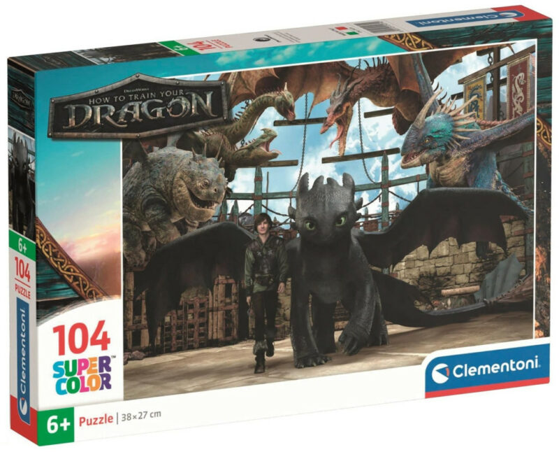 How To Train Your Dragon Arena Παιδικό Puzzle 104 Τεμαχίων Clementoni 5893542