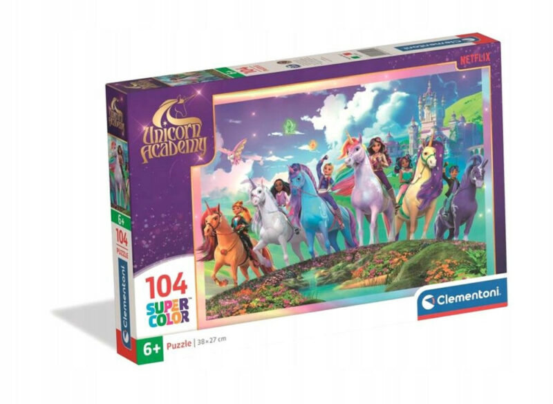 Unicorn Academy Mystic Παιδικό Puzzle 104 Τεμαχίων Clementoni 5904161