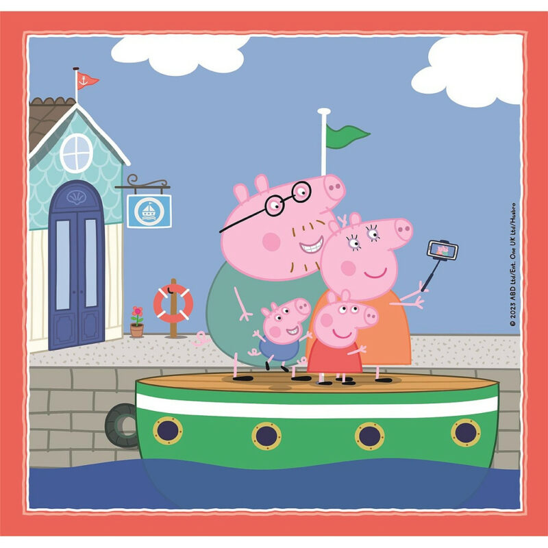 Peppa Pig Relaxing Παιδικό Puzzle 3×48 Τεμαχίων Clementoni 5883676