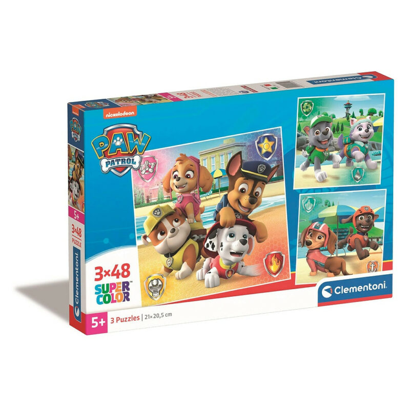 Paw Patrol Patches Παιδικό Puzzle 3×48 Τεμαχίων Clementoni 5893571