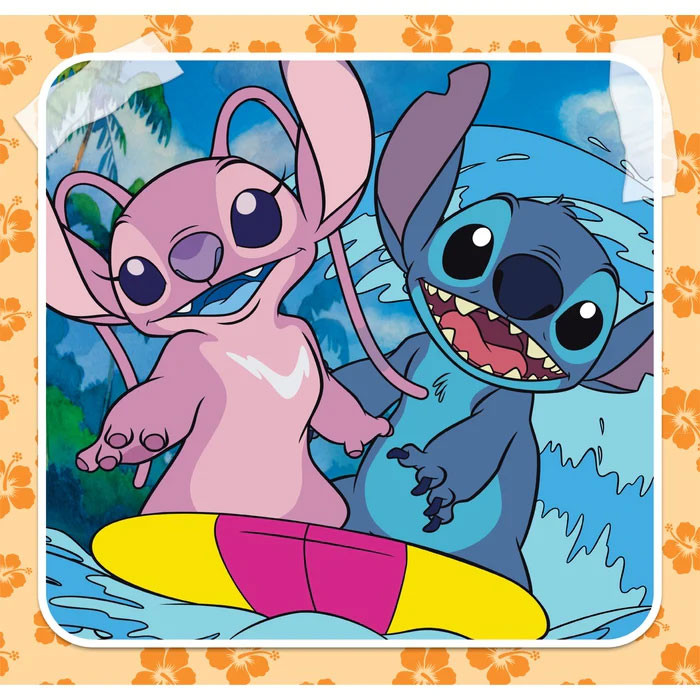 Disney Lilo and Stitch Music Playing the Guitar Παιδικό Puzzle 3×48 Τεμαχίων Clementoni 5883455