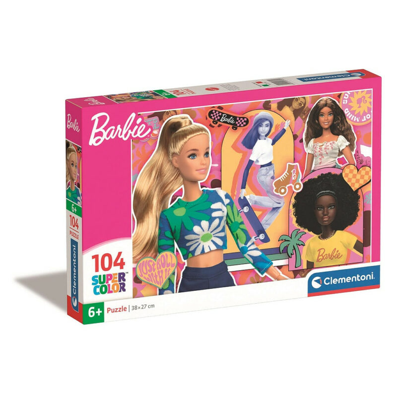 Barbie Skateboard Παιδικό Puzzle 104 Τεμαχίων Clementoni 5886087