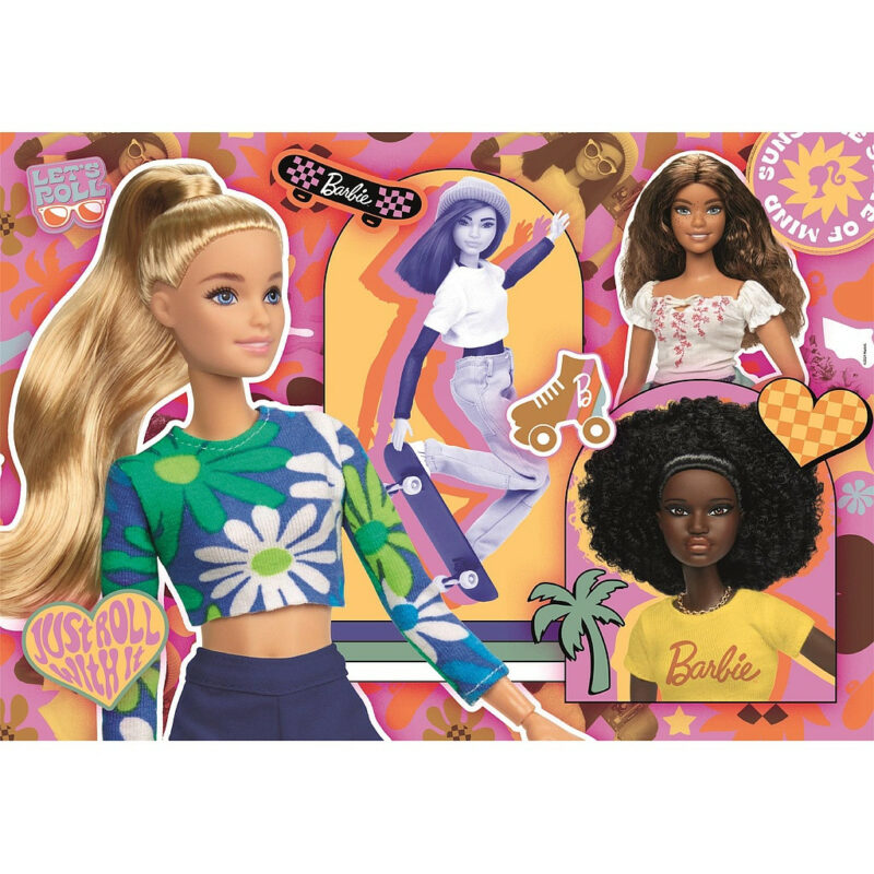 Barbie Skateboard Παιδικό Puzzle 104 Τεμαχίων Clementoni 5886088