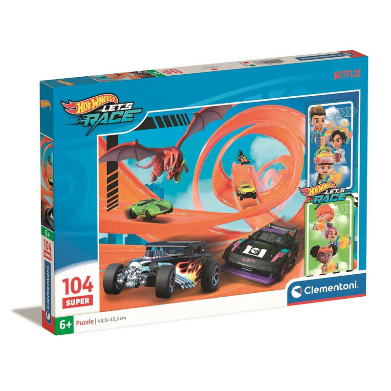 Hot Wheels Citizens Παιδικό Puzzle 104 Τεμαχίων Clementoni 5886121