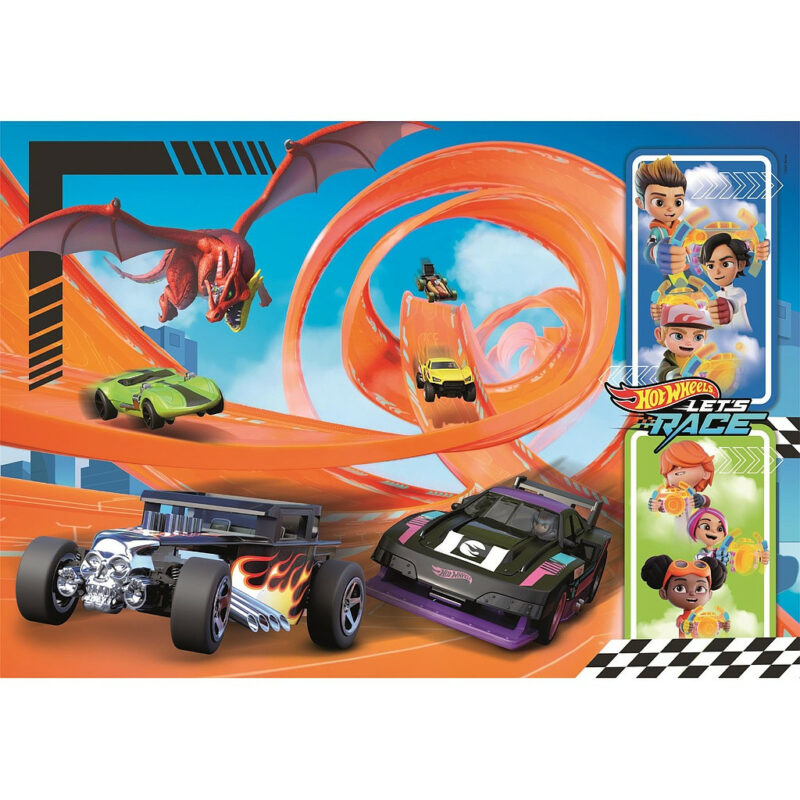 Hot Wheels Citizens Παιδικό Puzzle 104 Τεμαχίων Clementoni 5886122