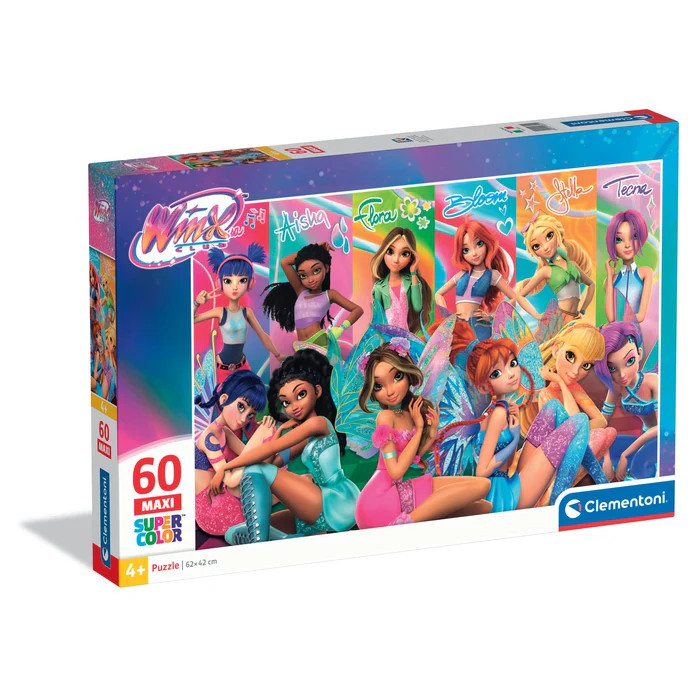 Winx Club Fairy Squad Παιδικό Puzzle Μεγάλου Μεγέθους 60 Τεμαχίων Clementoni 5886957