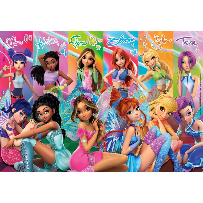 Winx Club Fairy Squad Παιδικό Puzzle Μεγάλου Μεγέθους 60 Τεμαχίων Clementoni 5886958