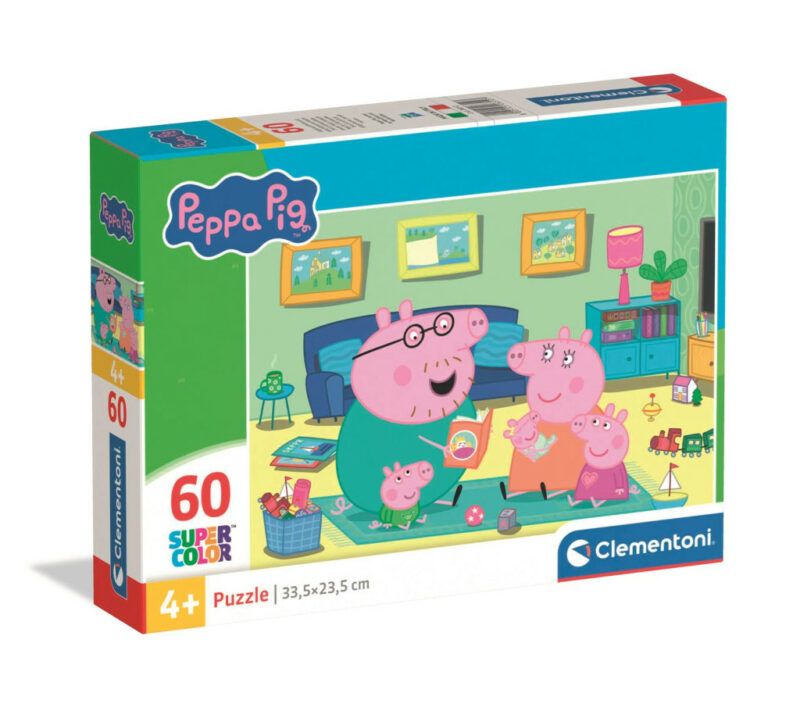 Peppa Pig Storytime Παιδικό Puzzle 60 Τεμαχίων Clementoni 5894057