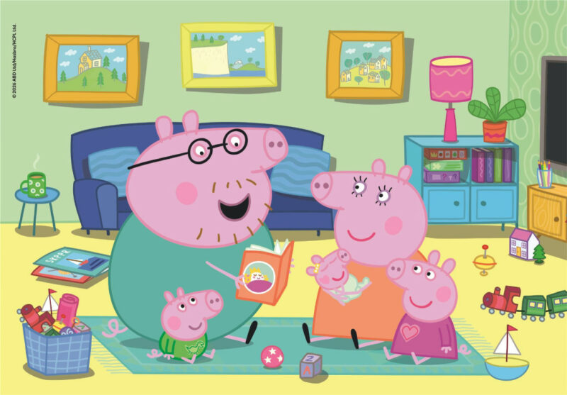 Peppa Pig Storytime Παιδικό Puzzle 60 Τεμαχίων Clementoni 5894058