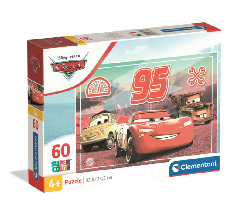 Disney Cars Racing Team Παιδικό Puzzle 60 Τεμαχίων Clementoni 5895765