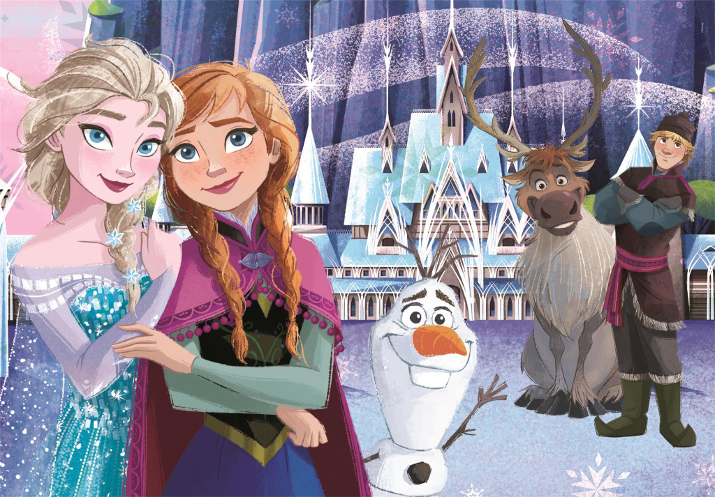 Disney Frozen Winter Magic Παιδικό Puzzle 60 Τεμαχίων Clementoni