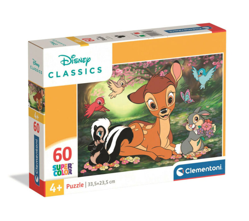Disney Bambi Forest Friends Παιδικό Puzzle 60 Τεμαχίων Clementoni 5894924