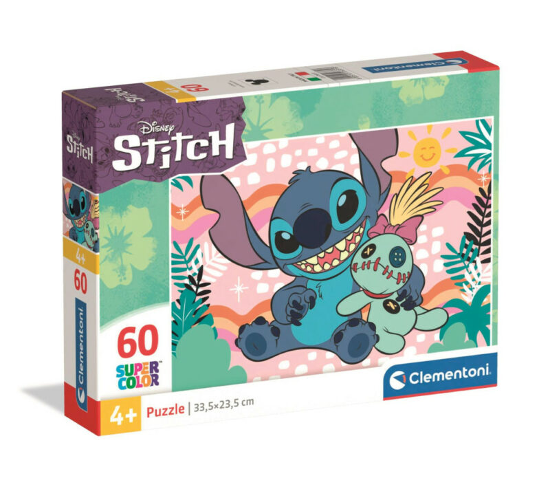 Disney Lilo and Stitch Scrump’s Day Παιδικό Puzzle 60 Τεμαχίων Clementoni 5885497