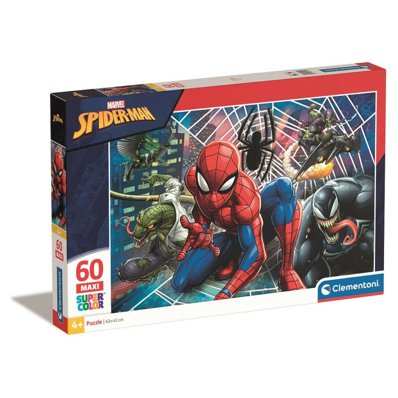 Spiderman Opponents Παιδικό Puzzle Μεγάλου Μεγέθους 60 Τεμαχίων Clementoni 5883698