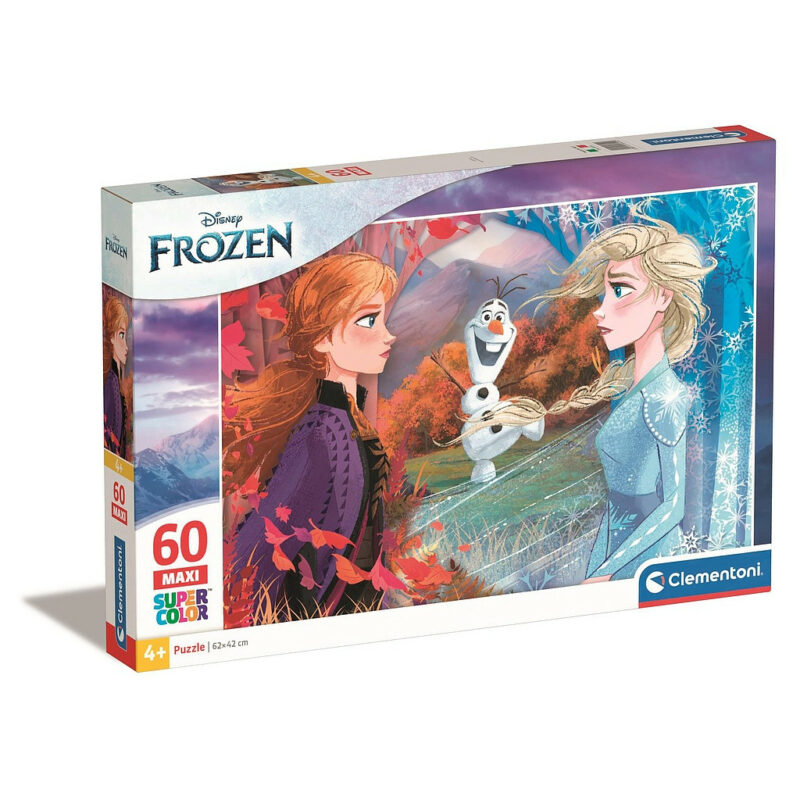 Disney Frozen Contrasts Παιδικό Puzzle Μεγάλου Μεγέθους 60 Τεμαχίων Clementoni 5883390